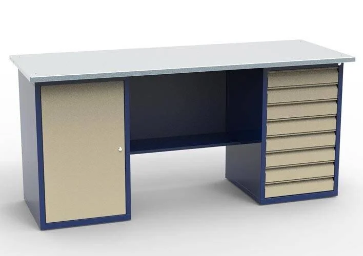 Верстак слесарный двухтумбовый СВ-2Т.01.08.19