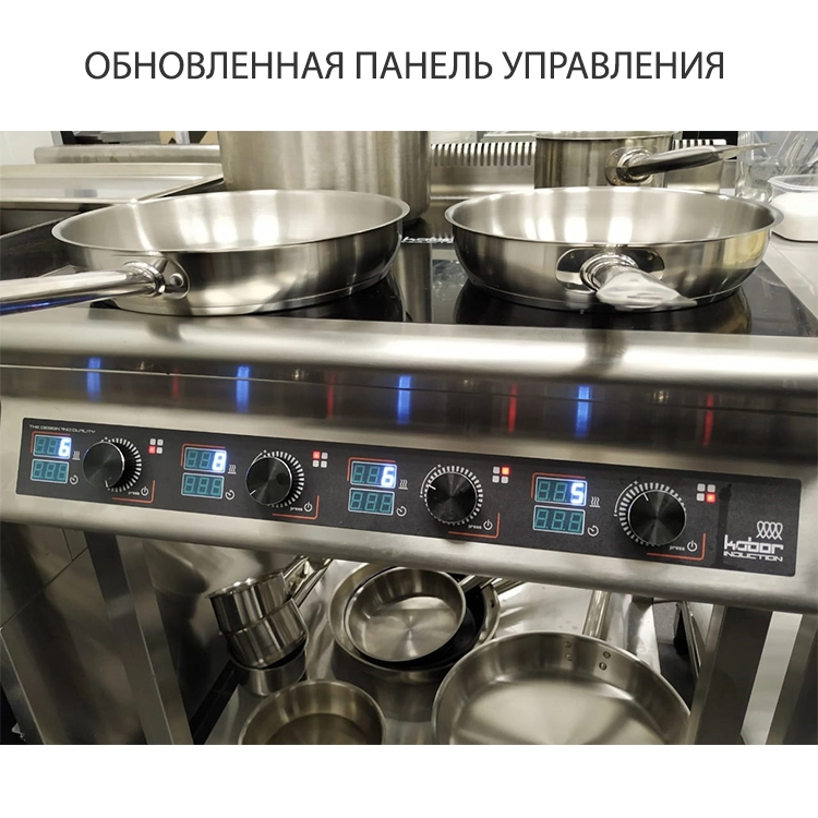 Плита индукционная на закрытой подставке 2 конфорки Кобор I9-2S2