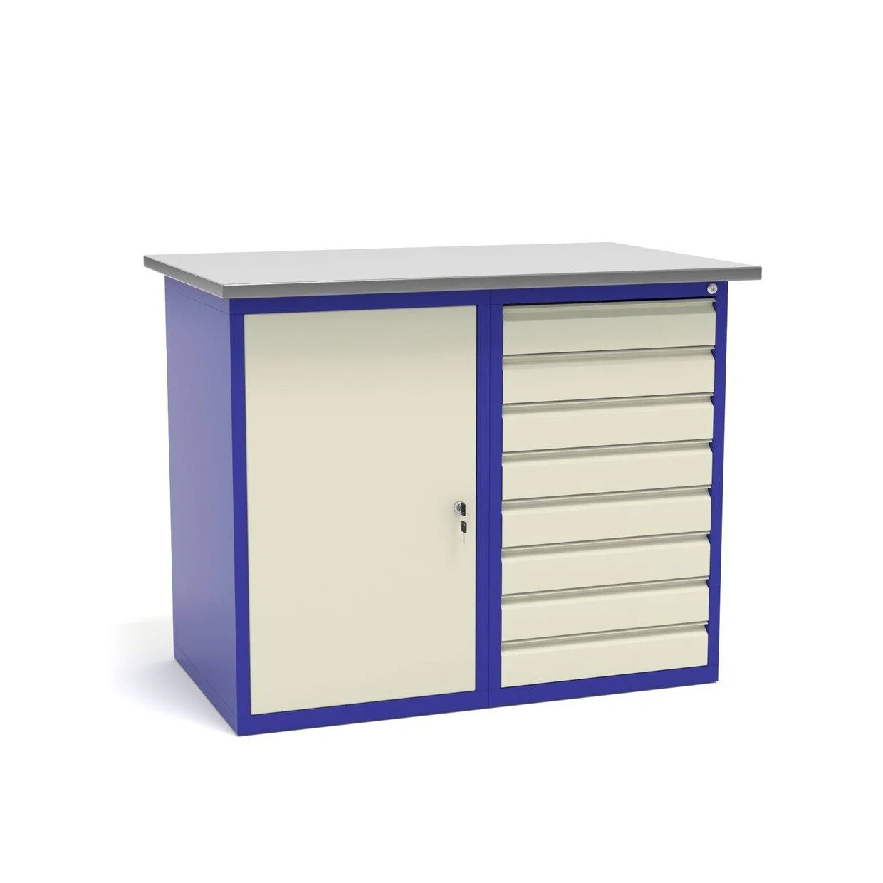 Верстак слесарный двухтумбовый СВ-2Т.01.08.11