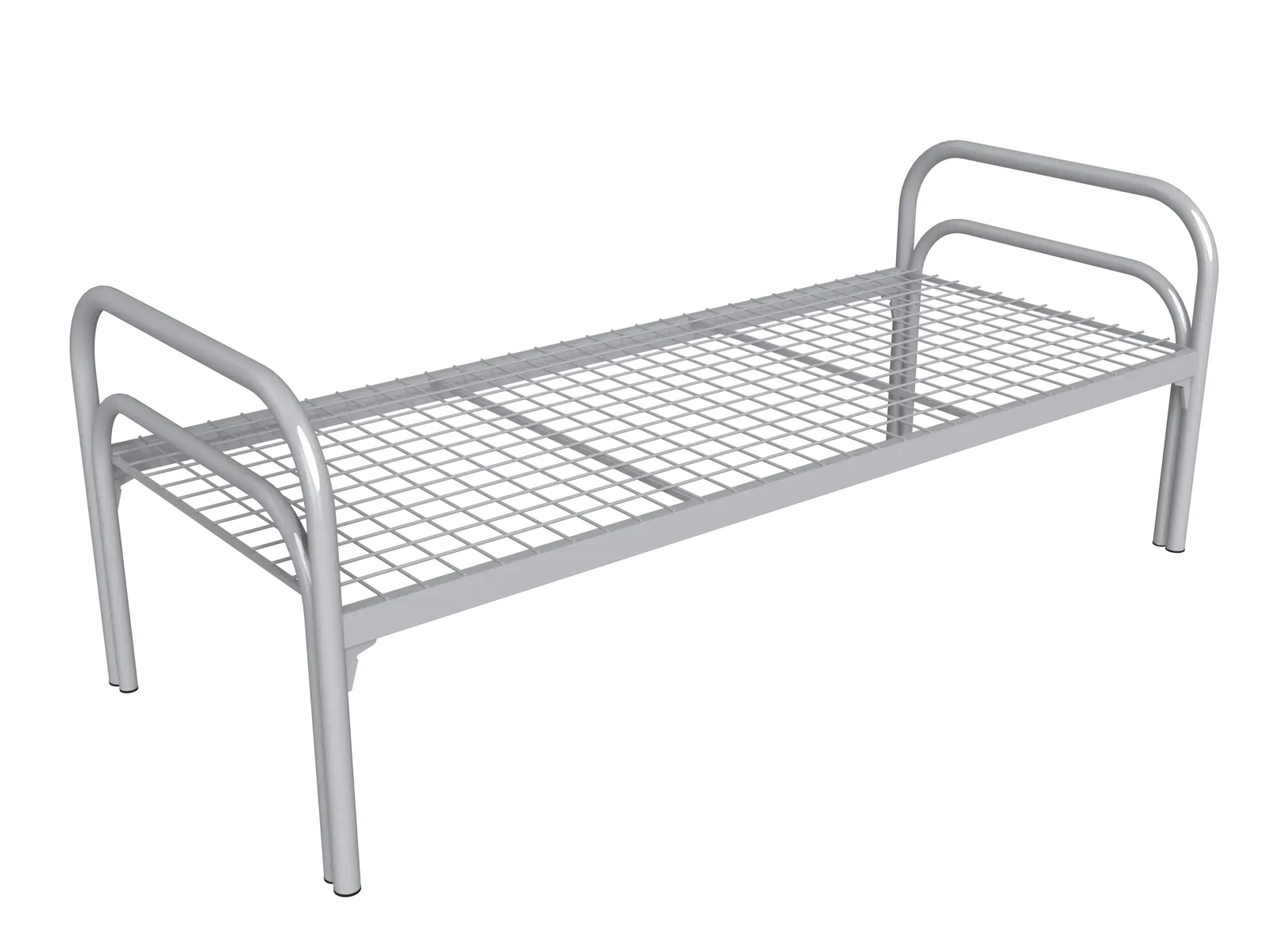 Фото кровать одноярусная для рабочих кма-1.1-1/187х80