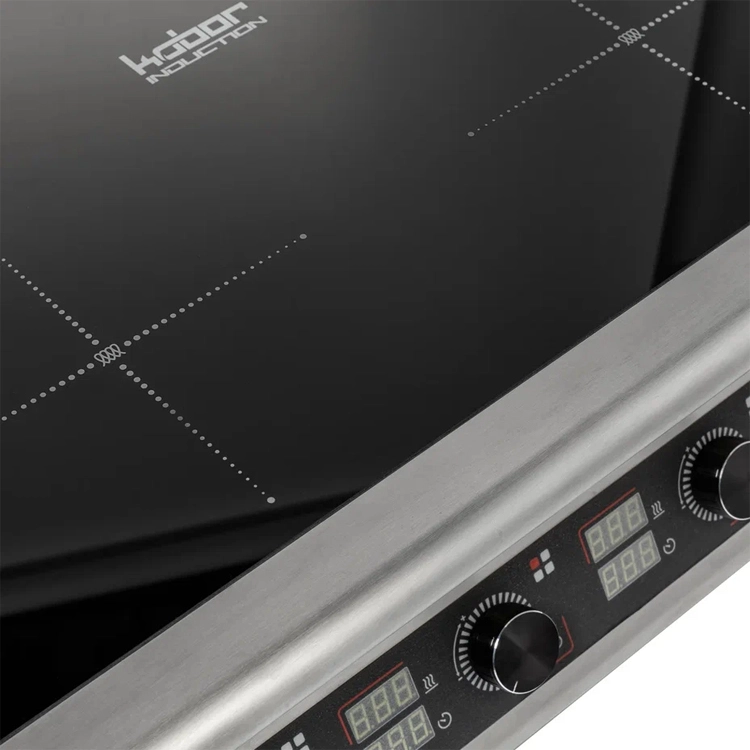 Плита индукционная на закрытой подставке 6 конфорок Кобор I9-6S2