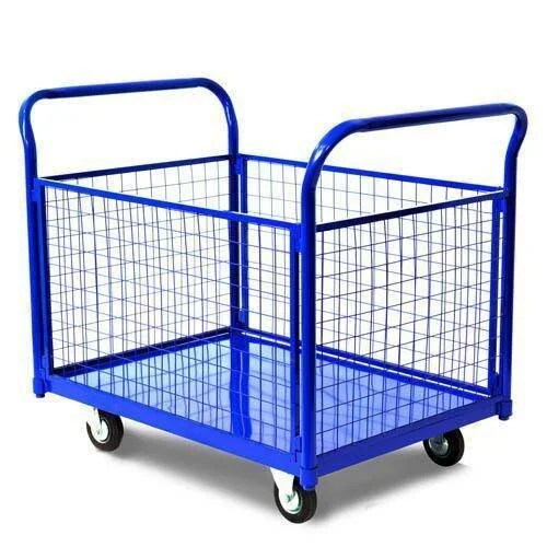 Тележка платформенная с сетчатыми бортами ТПС-27б(800х1400)